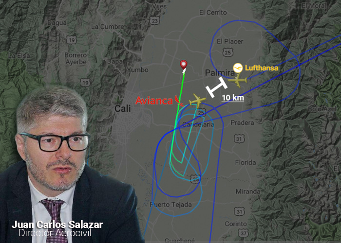 La controladora aérea de Cali que puso en riesgo la vida de 400 personas
