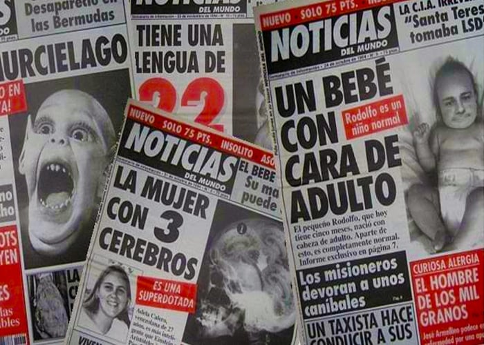 ¿Periódicos o toallas higiénicas?