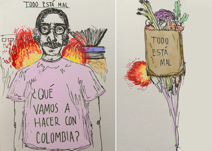 Caricatura: Todo está mal