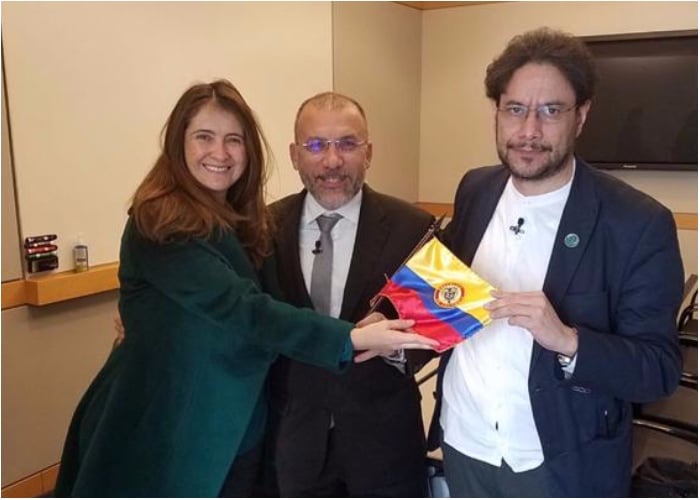 Iván Cepeda y Paloma Valencia: rabiosos en el Congreso, amigos en Washington