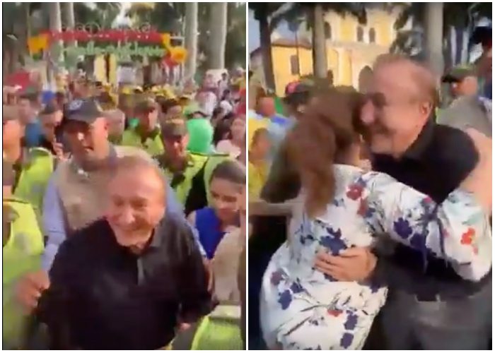 Regreso triunfal del alcalde de Bucaramanga a su cargo [VIDEO]