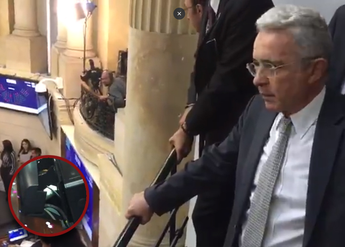 Frenteada de Uribe a quienes le lanzaron las ratas