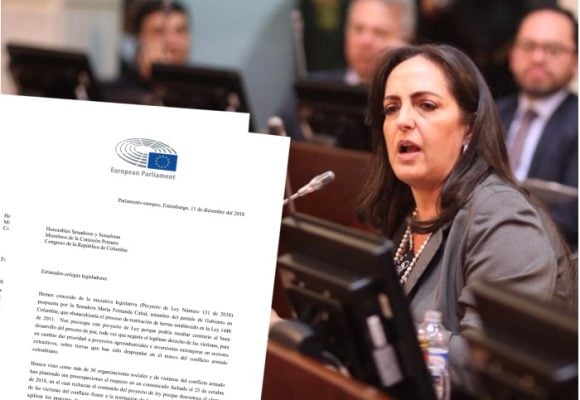 Regaño del parlamento europeo a María Fernanda Cabal