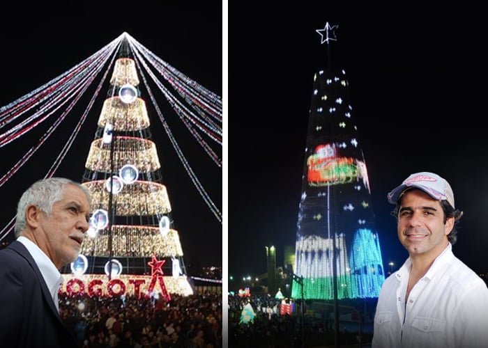 El mega árbol de navidad en Barranquilla que le sacó la piedra a Peñalosa