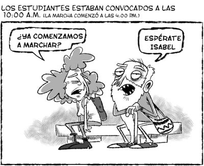  - Diez datos sobre la última marcha estudiantil