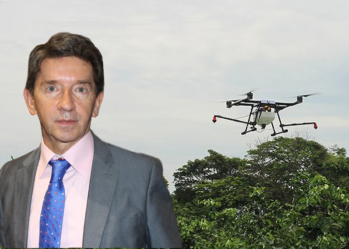 Los drones no sirven para fumigar la coca: Luis Pérez