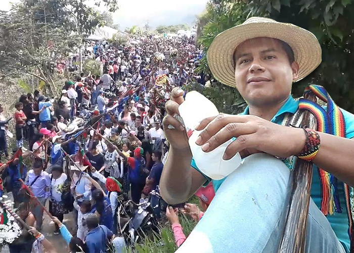 Conmovedora despedida al gobernador indígena Edwin Dagua