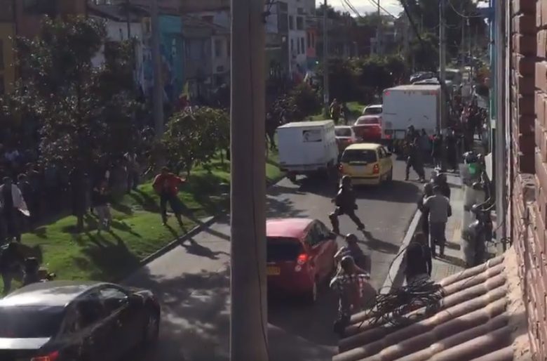 El video que comprueba que el Esmad ataca sin razÃ³n