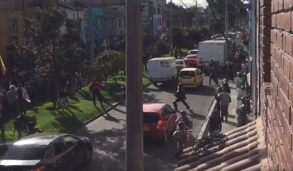 El video que comprueba que el Esmad ataca sin razón