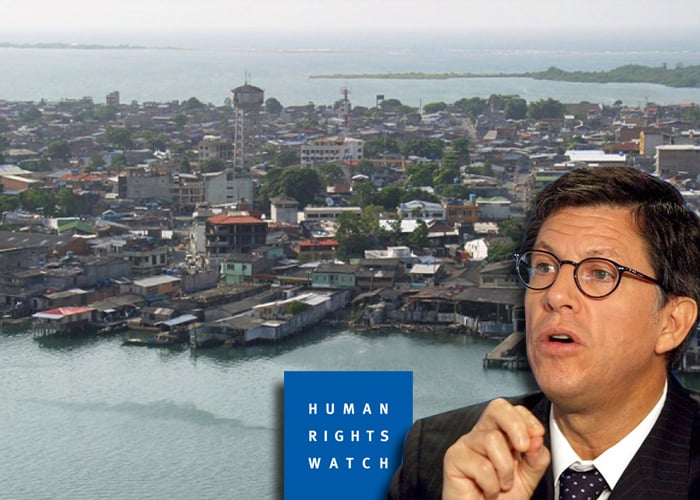 Jalón de orejas de Human Rights Watch por crisis en Tumaco