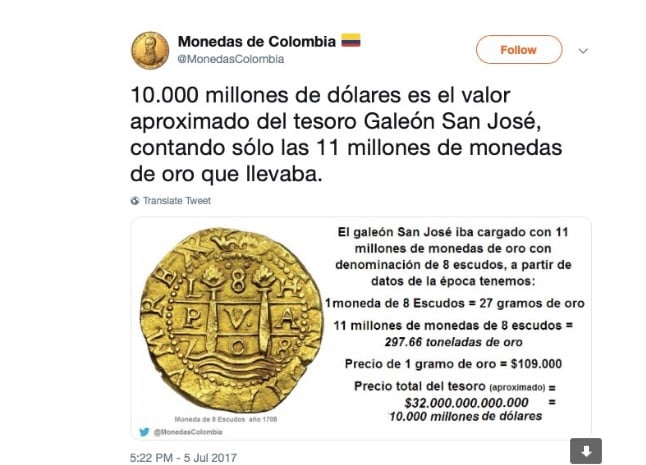  - ¿Acuerdo a puerta cerrada entre los gobiernos de Duque y Pedro Sánchez sobre el Galeón San José?