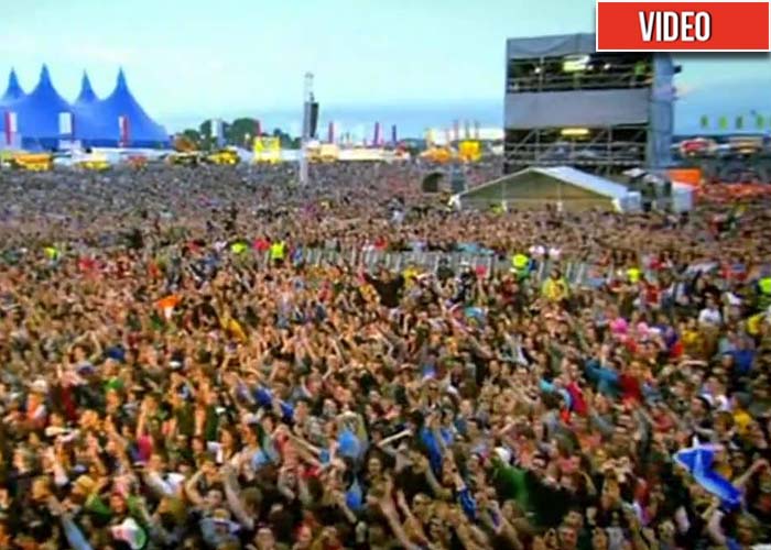 El concierto de Snow Patrol que hizo cantar a una ciudad entera. Video