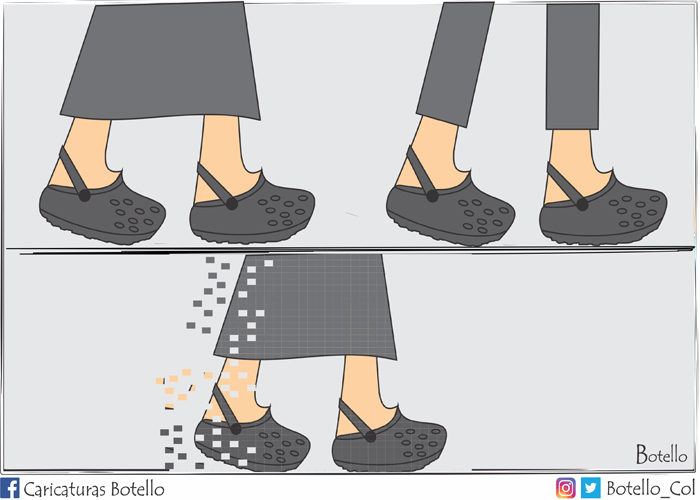 Caricatura: Se desintegra la terna ad hoc