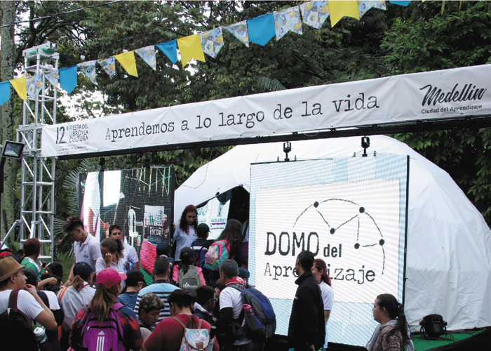 El domo del aprendizaje llega en esta Navidad a Medellín