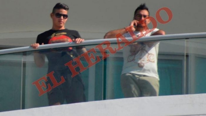  - [Video] James Rodríguez en Santa Marta junto a la ex de Marc Anthony