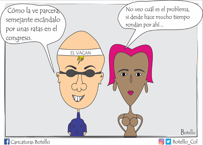Caricatura: Ratas siempre ha habido en el Congreso...