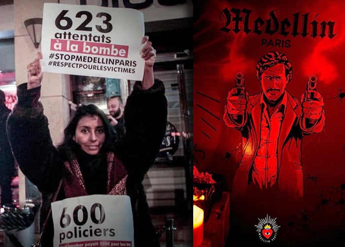 Colombianos en París a punto de hacer cerrar el bar de Pablo Escobar