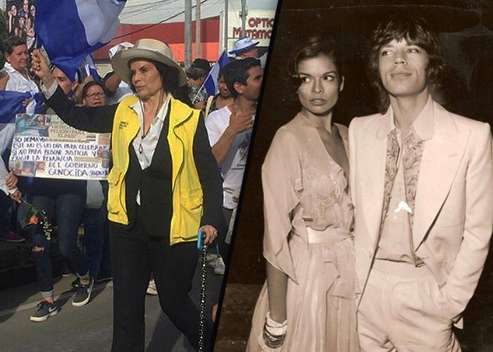 El terremoto que cambió a la nicaragüense Bianca Jagger