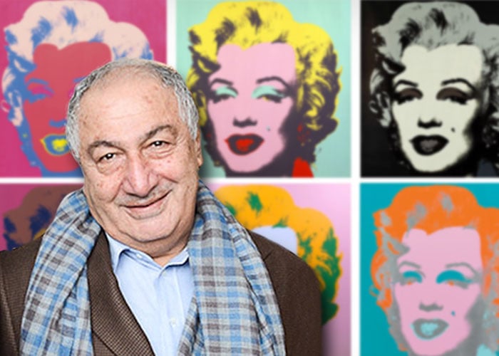 José Mugrabi, el colombiano coleccionista de Wahrol, con su fortuna en riesgo