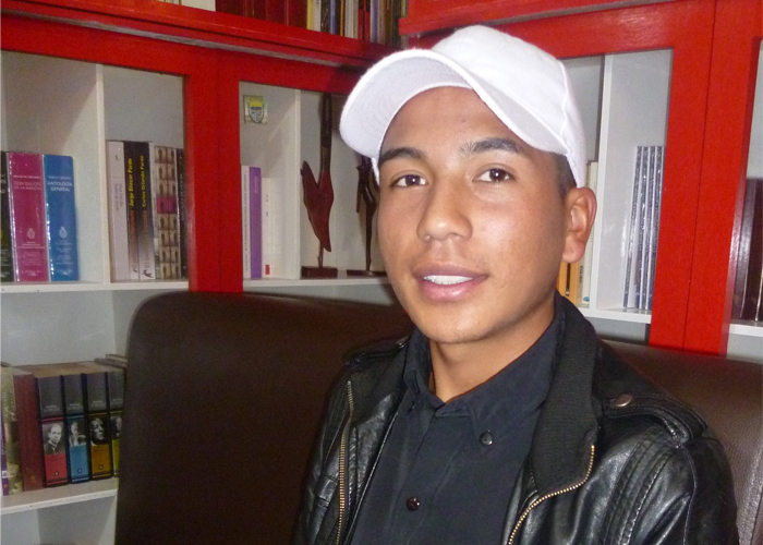 Carlos Cuaspud, el deportista y líder social, que es ejemplo para los jóvenes del sur del país