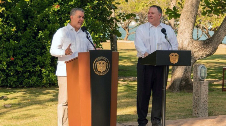 Duque y Pompeo: más allá de los memes, la droga
