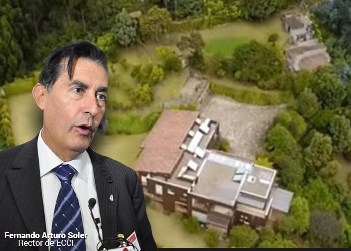 Rector de la ECCI se queda sin su lujosa mansión
