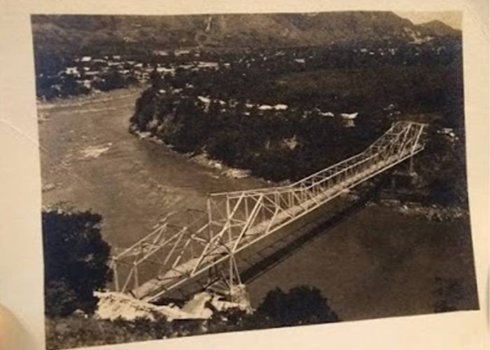 Los puentes de antes sí resistían, el Navarro es prueba de ello