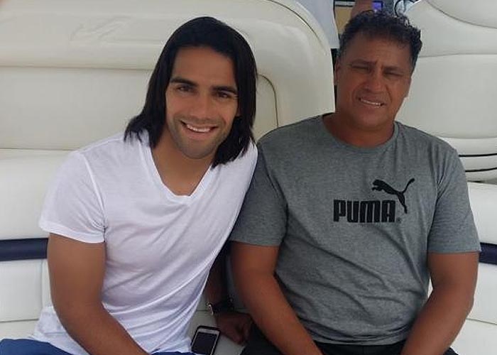 Dolor mayor para Falcao: murió su papá Radamel, quien se lo inventó