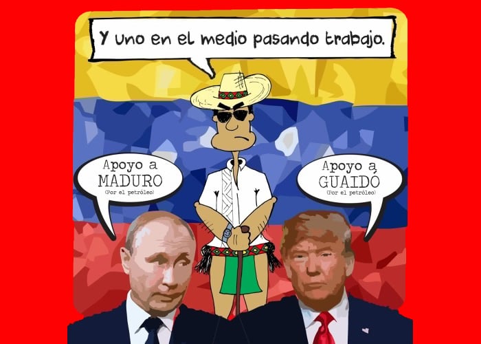 Caricatura: Ni Trump ni Putin
