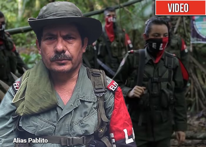 Reapareció Pablito, el duro comandante del ELN en Arauca