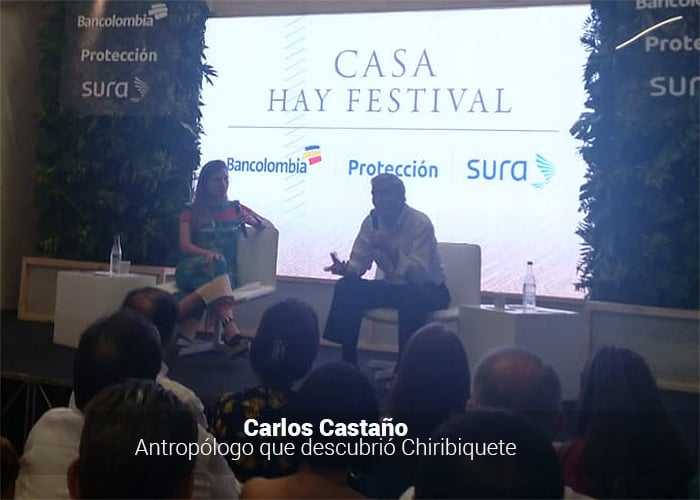 El antropológo Carlos Castaño, en conversación con su hija María José, explica el impacto de Chiribiquete