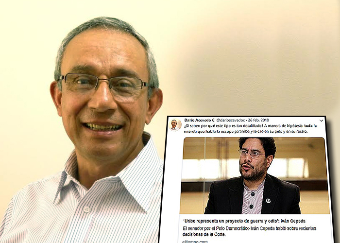El odio uribista del próximo director del Centro de Memoria contra Iván Cepeda