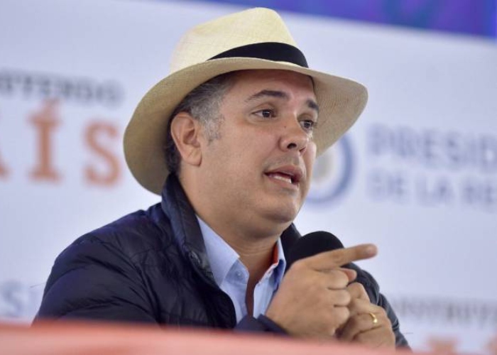 Presidente Duque, ¿usted qué está haciendo?