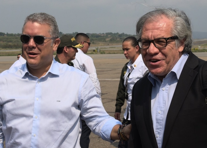 Duque y Almagro ya están en Cúcuta