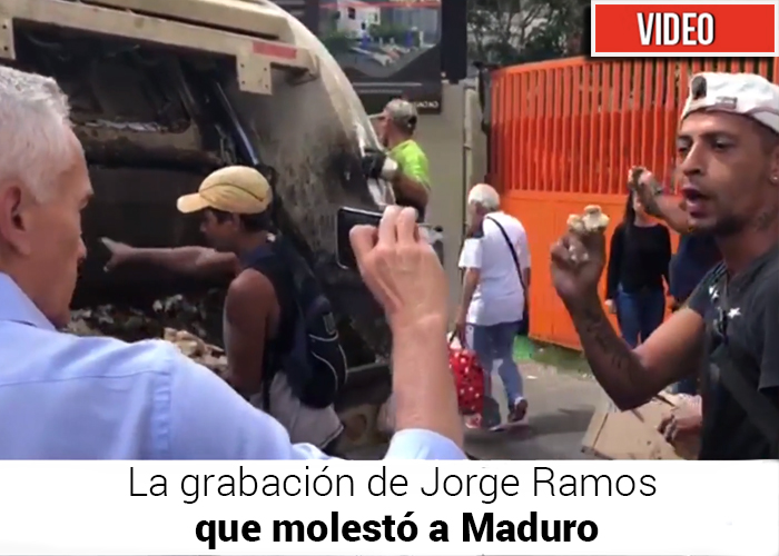 Jorge Ramos, sacado a las patadas de Venezuela