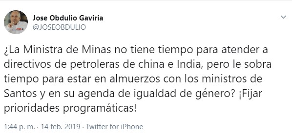  - Fuego amigo de José Obdulio Gaviria con la Minminas de Duque
