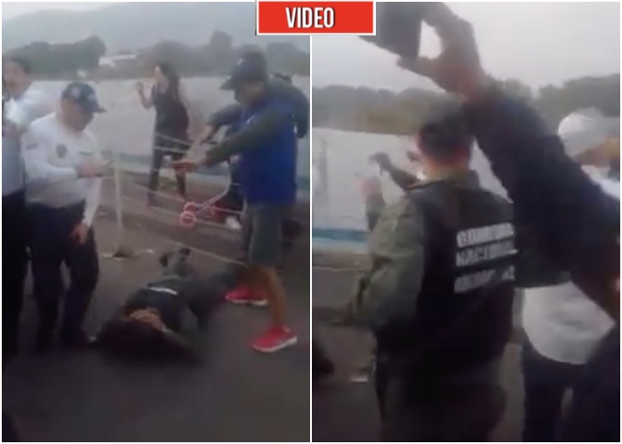 VIDEO: Desesperados, soldados venezolanos desertan en la frontera