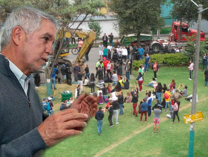 [Video] Peñalosa sigue con tala de árboles en plena emergencia ambiental