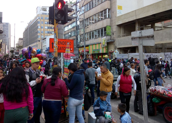 El fascismo espacial se toma el centro de Bogotá