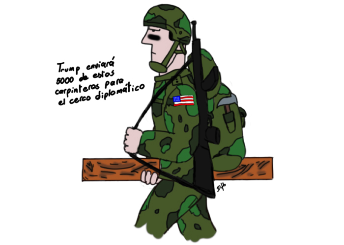 Caricatura: El cerco diplomático de Duque requiere refuerzo(s)