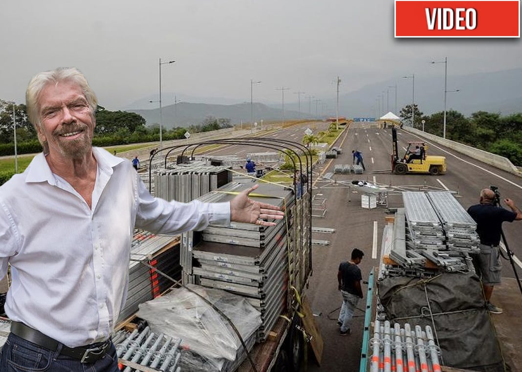 VIDEO. 400 toneladas de equipos para el concierto aterrizan en Cúcuta
