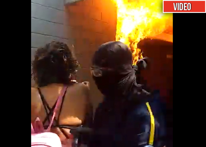 [VIDEO] Capuchos incendian la Universidad del Atlántico