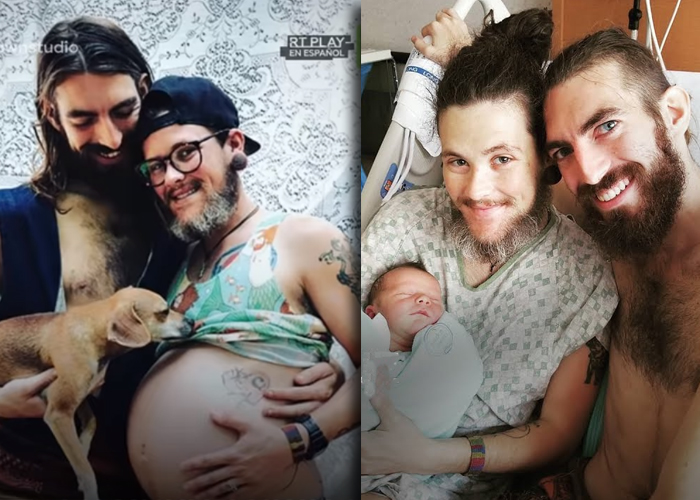 [Video] El día a día de un hombre embarazado