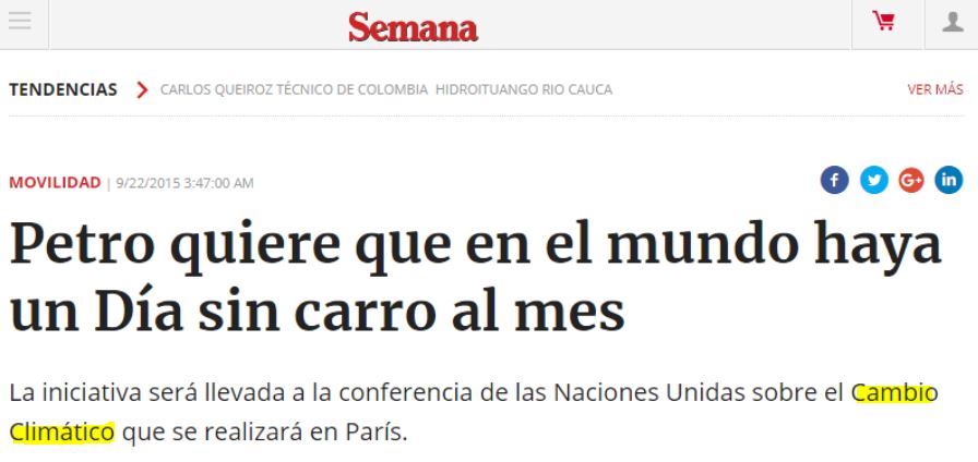  - Lo que oculta el día sin carro y moto