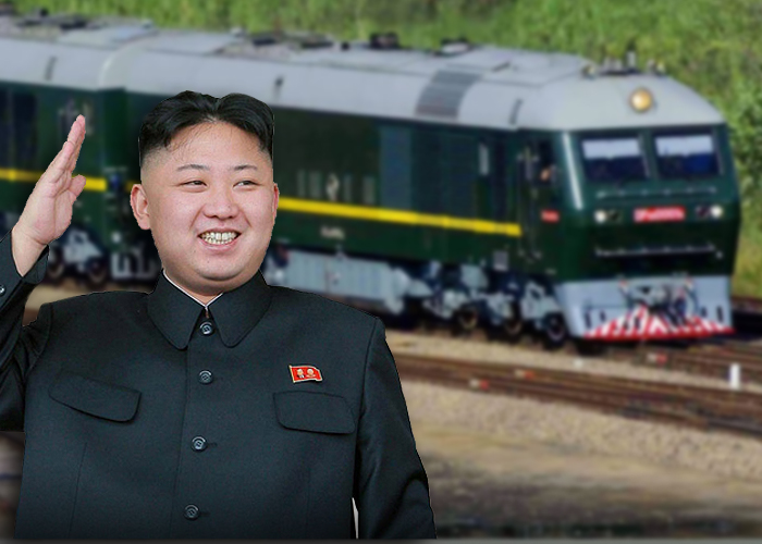 El lujoso e intimidante tren de guerra de Kim Jong-un