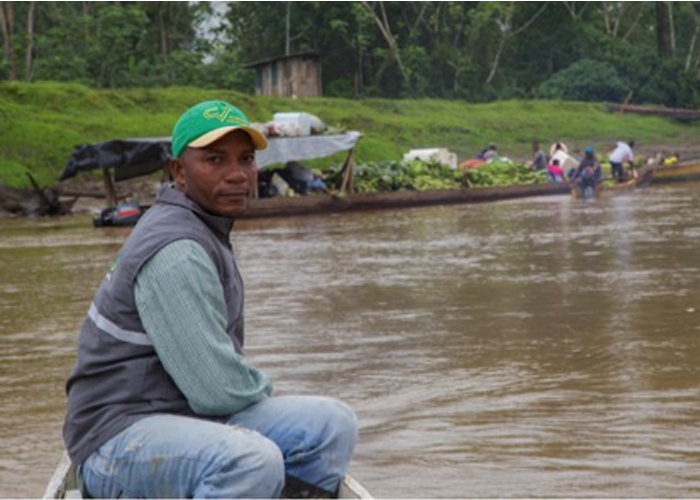 Heleodoro Machado, el líder que con proyectos productivos le apuesta a la transformación de Bojayá