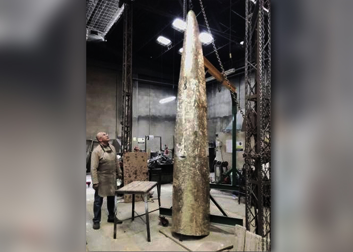 Una bala, el segundo monumento con las armas de las FARC