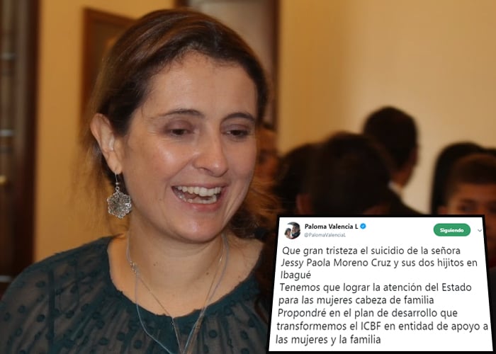 ¿Paloma Valencia saca provecho político a la tragedia de la madre de Ibagué?