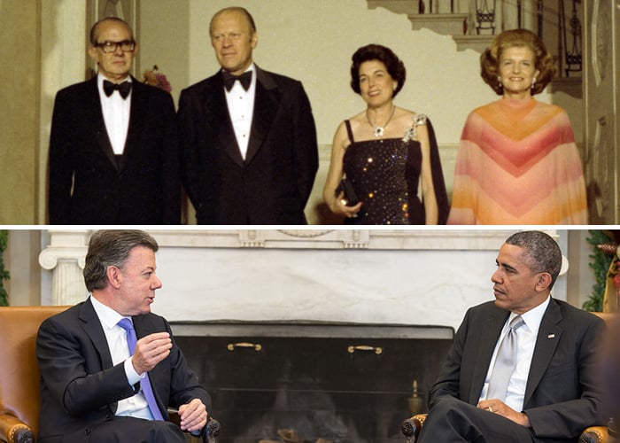 Colombia y Estados Unidos: 1974-1978 versus 2014-2018