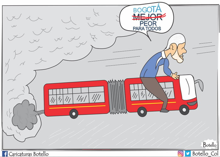 Caricatura: Bogotá, peor para todos